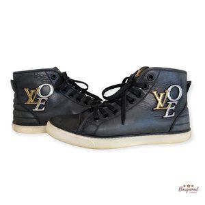 Stellar high tops Louis Vuitton Golden Leather ref.182289 - Joli Closet